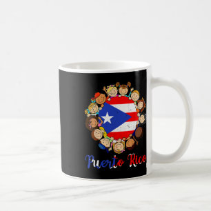 Caneca De Café Patrimônio Hispânico Mês Crianças Porto Rico Menin