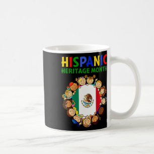 Caneca De Café Patrimônio Hispânico Mês México Crianças Meninas d