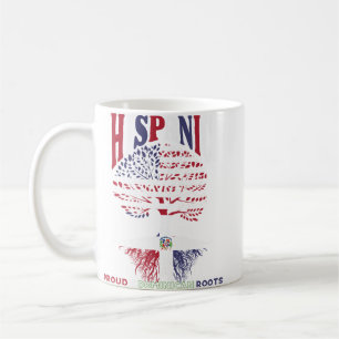 Caneca De Café Patrimônio Hispânico Mês Orgulhoso Republicano Dom