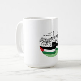 Caneca De Café Patrimônio Palestiniano e Esperança: Voltaremos