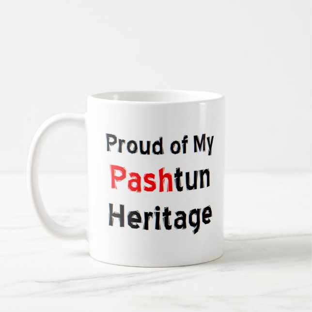 Caneca De Café patrimônio pashtun (Esquerda)