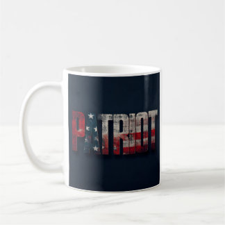Caneca De Café patriot american flag