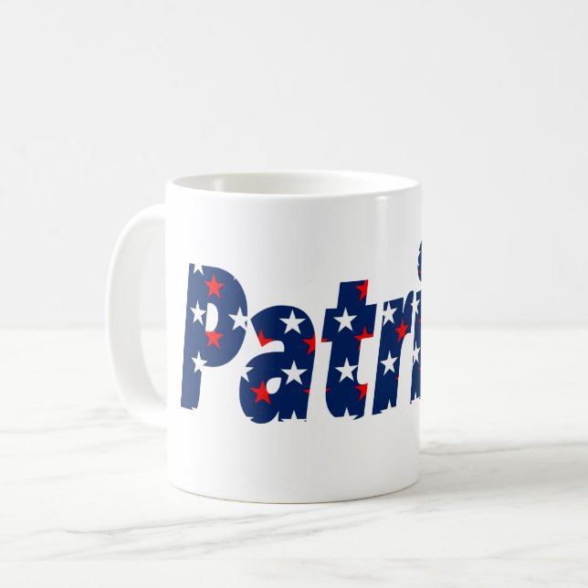 Caneca De Café Patriota (Frente Esquerda)