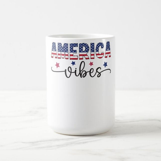 Caneca De Café patriotic shirt america shirt 4th of july  (Centro)