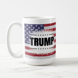 Caneca De Café Patriótica American Flag Trump