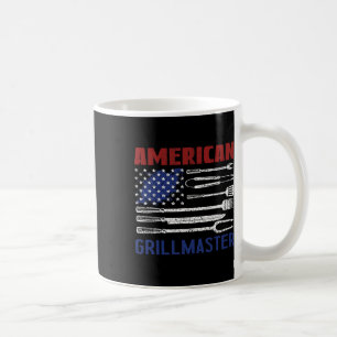 Caneca De Café Patriótico Americano Flag Grill Byrbeque Master