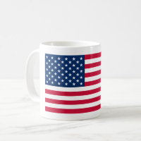 Patriótico americano Flag Mug