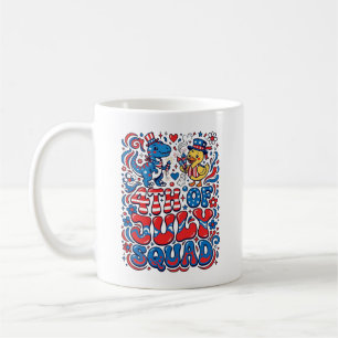 Caneca De Café Patriótico Kawaii Dinossauro Melhor Padrasto Já St