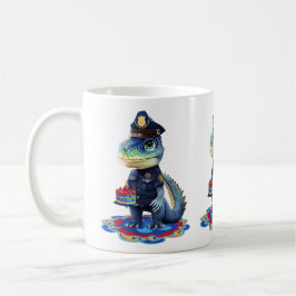 Caneca De Café Patrulha de Aniversário Jacaré