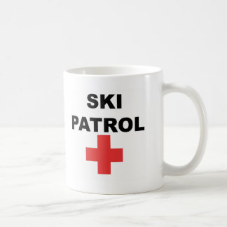Caneca De Café Patrulha do esqui