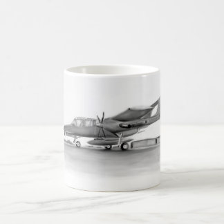 Caneca De Café Pau da aeronave Bronco OV10 EUA