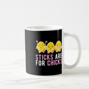 Caneca De Café Pau Para Garotas Jogadora de Hóquei em Campo