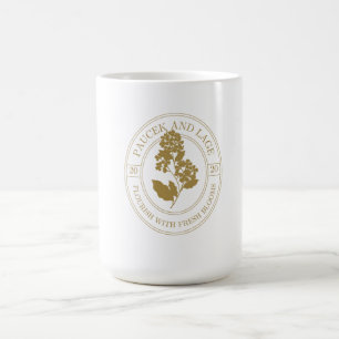 Caneca De Café Paucek & Lage – Florescer Com Flores Frescas