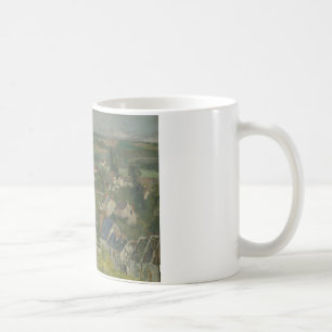 Caneca De Café Paul Cezanne - Auvers, Visão Panorâmica