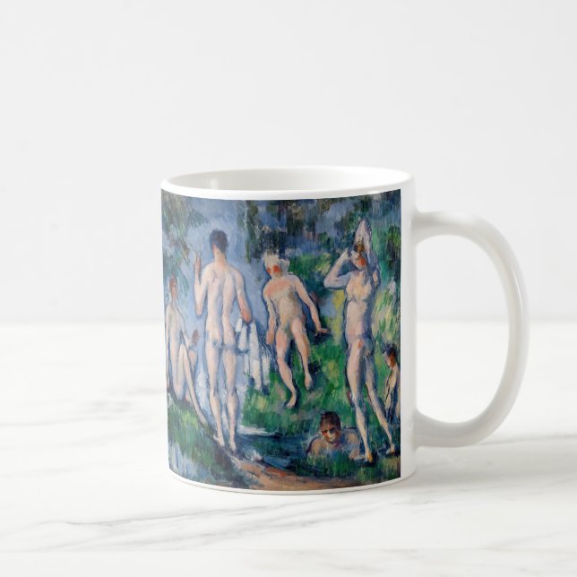 Caneca De Café Paul Cezanne - Grupo dos Bathers (Direita)