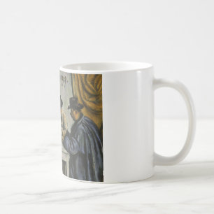 Caneca De Café Paul Cezanne - Os Jogadores De Cartão