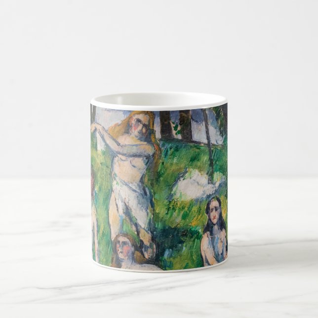 Caneca De Café Paul Cezanne - Quatro Bathers (Centro)