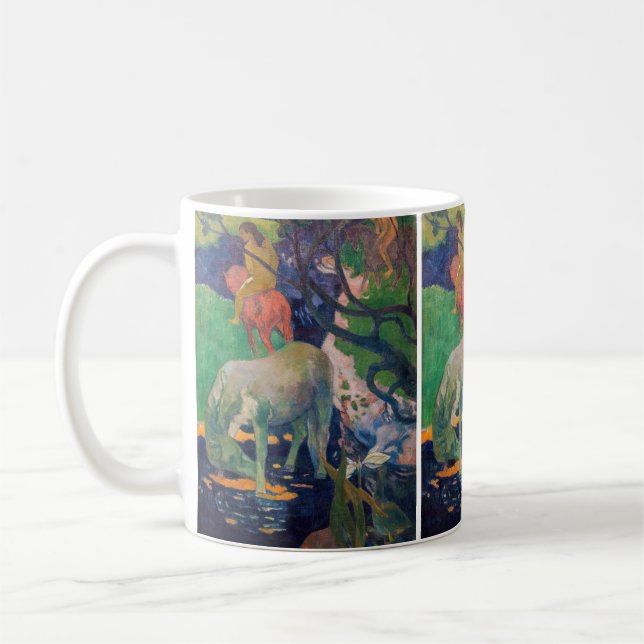 Caneca De Café Paul Gauguin - O Cavalo Branco (Esquerda)