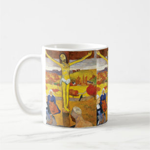 Caneca De Café Paul Gauguin O Cristo Amarelo Arte Fina Vintage