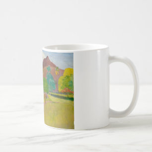 Caneca De Café Paul Gauguin - Paisagem Tahitiana