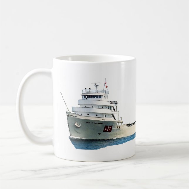 Caneca De Café Paul H. Townsend cang (Esquerda)