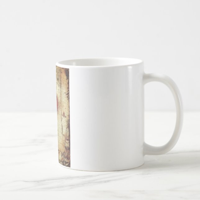 Caneca De Café Paul Klee Ad Marginem Painting (Direita)