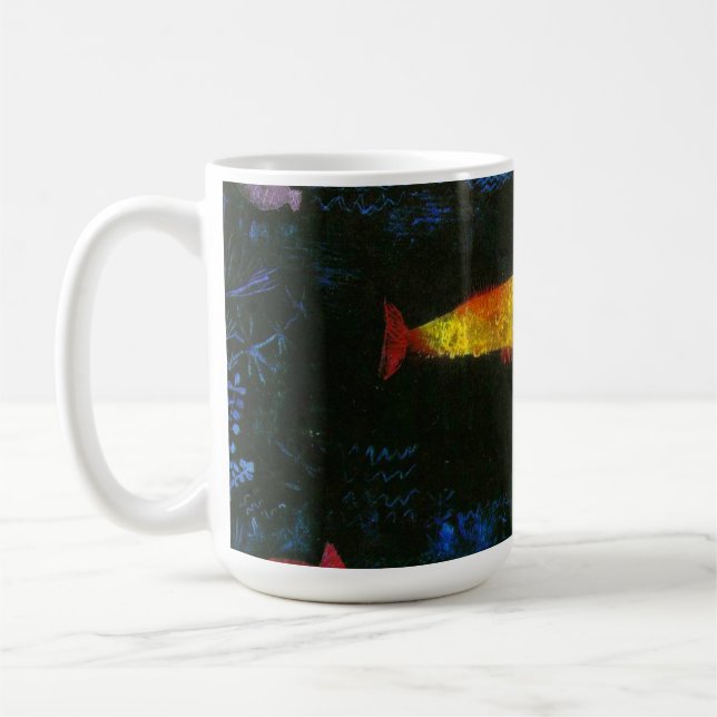 Caneca De Café Paul Klee - O Peixe Goldfish (Esquerda)
