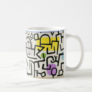 Caneca De Café Paul Klee Rich Harbor Abstrato Expressionismo