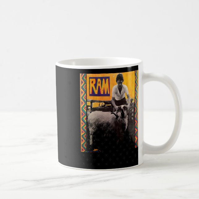 Caneca De Café Paul Mccartney Sticker4 (Direita)