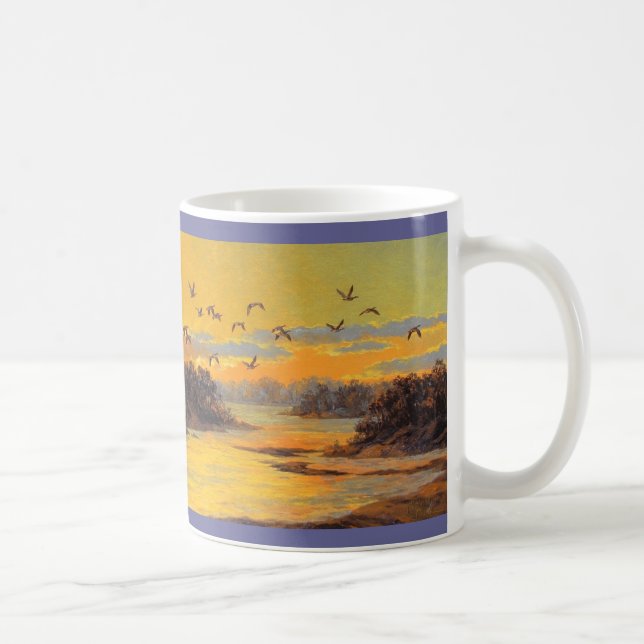 Caneca De Café Paul McGehee "Canadian Sunset" Mug (Direita)