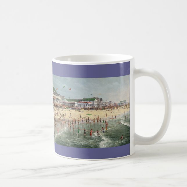 Caneca De Café Paul McGehee "caneca de uma memória da praia de (Direita)