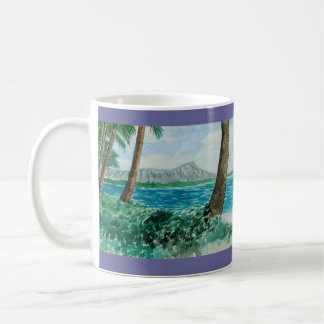Caneca De Café Paul McGehee "Diamond Head - Oahu, Havaí" Mug