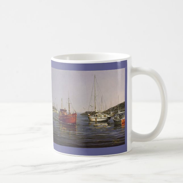 Caneca De Café Paul McGehee "Entrando no Rockport" Mug (Direita)
