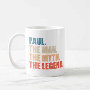 Caneca De Café Paul O Homem O Mito A Lenda