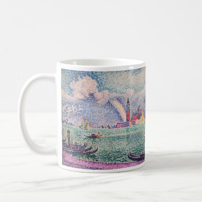 Caneca De Café Paul Signac - Arco-Íris, Veneza (Esquerda)