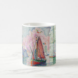 Caneca De Café Paul Signac - Entrada do Porto de La Rochelle