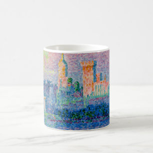Caneca De Café Paul Signac - O Palácio Papal, Avinhão