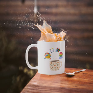 Caneca De Café Pausa Café da Mamãe em Meio ao Caos