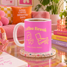 Pausa para Café Tosse de Travão - Divertido Person