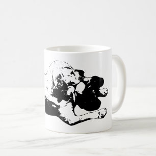 Caneca De Café Pausar com cuidado - Companheiro de descarga