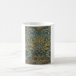 Caneca De Café Pavão e Dragão (por William Morris)
