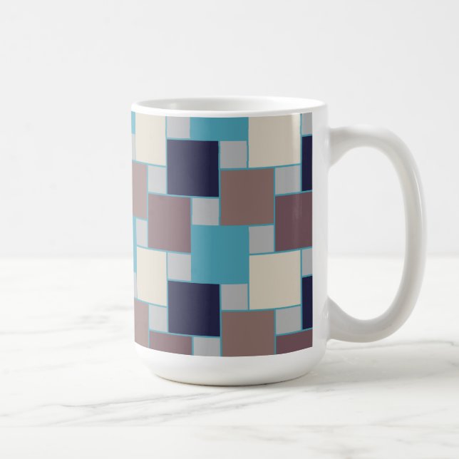 Caneca De Café Pavão na praia (Direita)