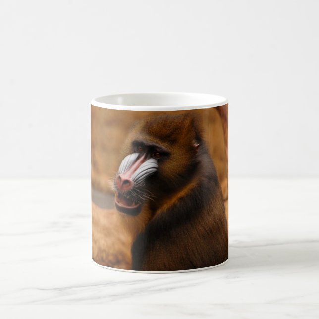 Caneca De Café Pavian/Baboon (Centro)