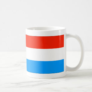 Caneca De Café pavilhão luxemburguês