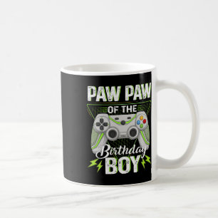 Caneca De Café Paw Do Jogo De Vídeo Espantoso De Garoto Do Dia B