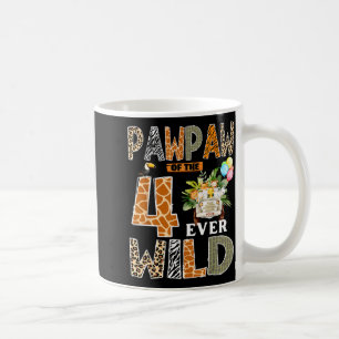 Caneca De Café Pawpaw do Four Ever Wild Safari 4º Aniversário B