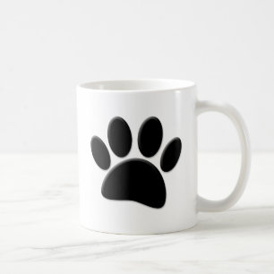 Caneca De Café Pawprint do Cão