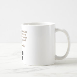 Caneca De Café PawPrintGhandi