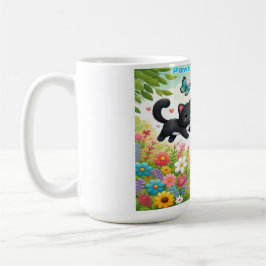 Caneca De Café Paws & Positivity