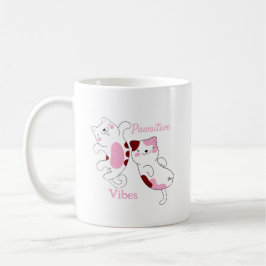 Caneca De Café Pawsitive Vibes